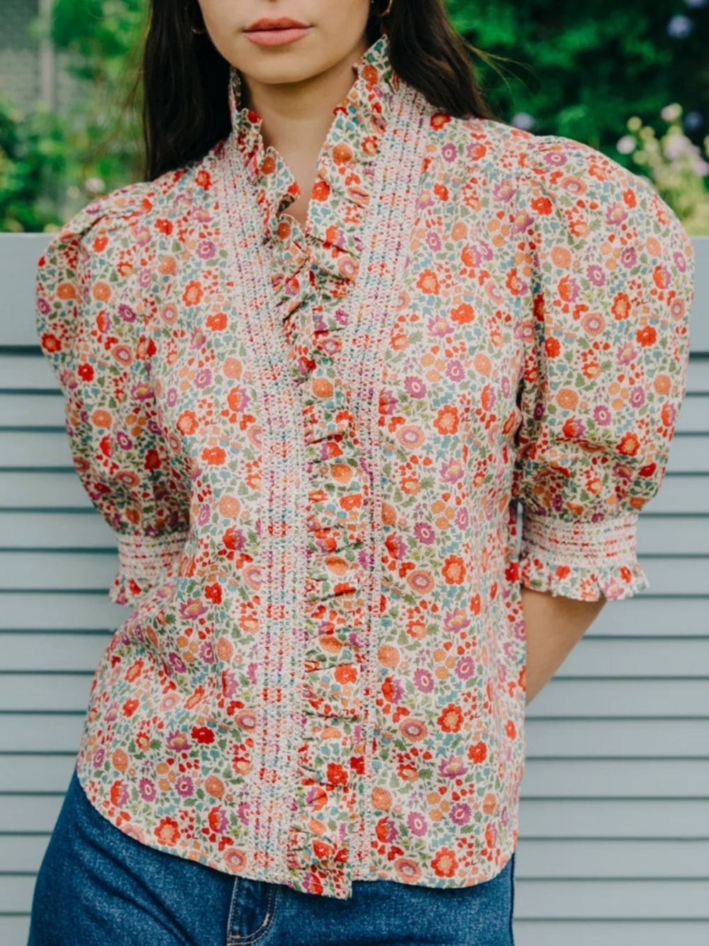 LOVE THE LABEL LIBERTY ZURI TOP MEDIUM